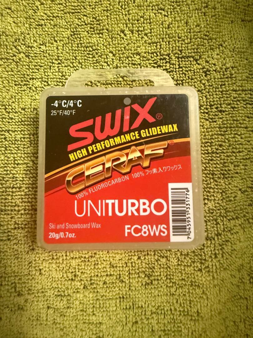 SWIX ハイフッ素　スタート　ワックス　スウィックス　スキー　固形　レーシング