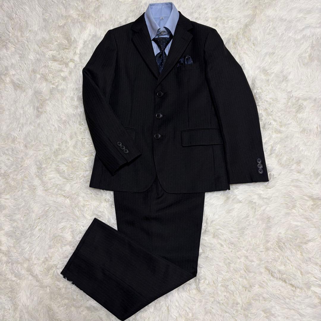 美品　オリバーハウス男の子スーツ5点セット140cm