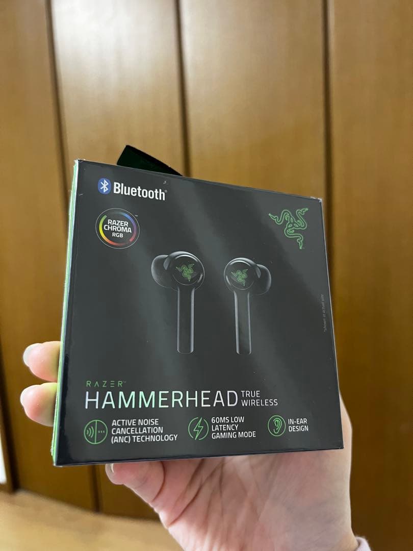 新品Razer Hammerhead TrueWirelessワイヤレスイヤホン