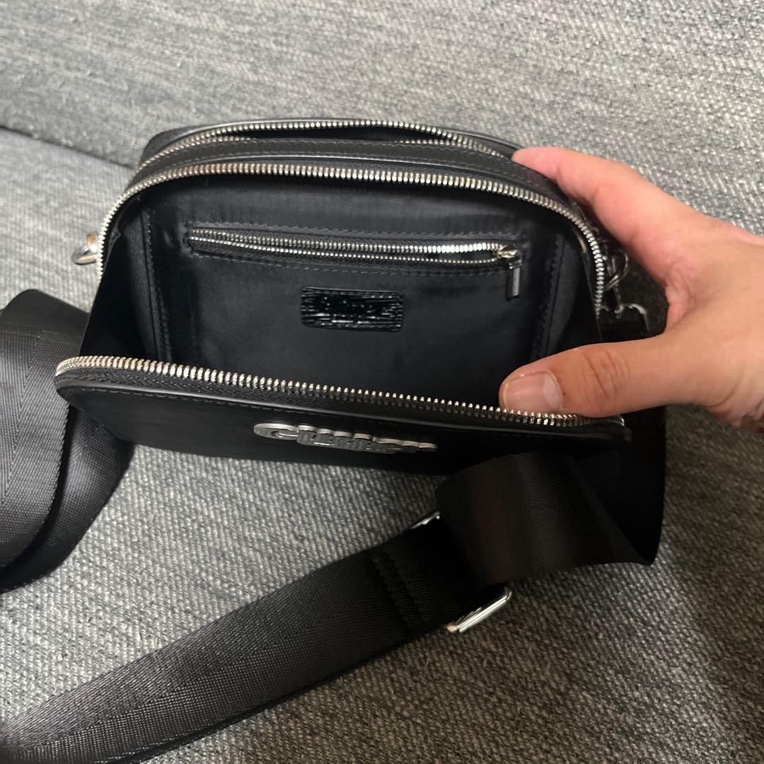 glitter レザーバック