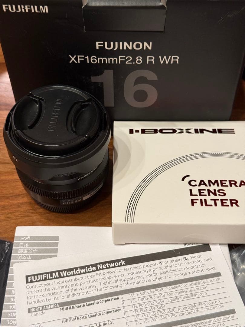 Fujifilm XF16mmF2.8 R WR 単焦点レンズ