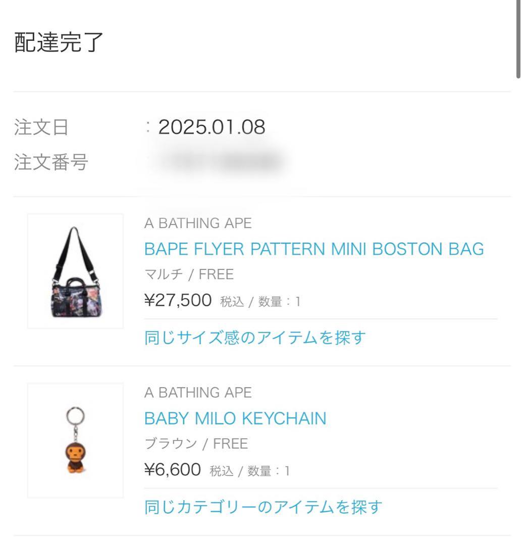 A BATHING APE ボストンバッグ APE BAPE