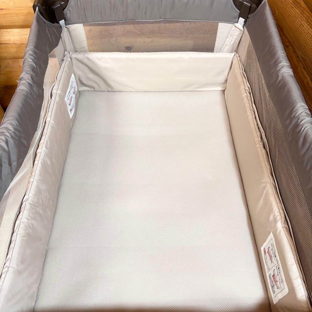 Aprica アップリカ ココネルエアー ベビーベッド ココアブラウン