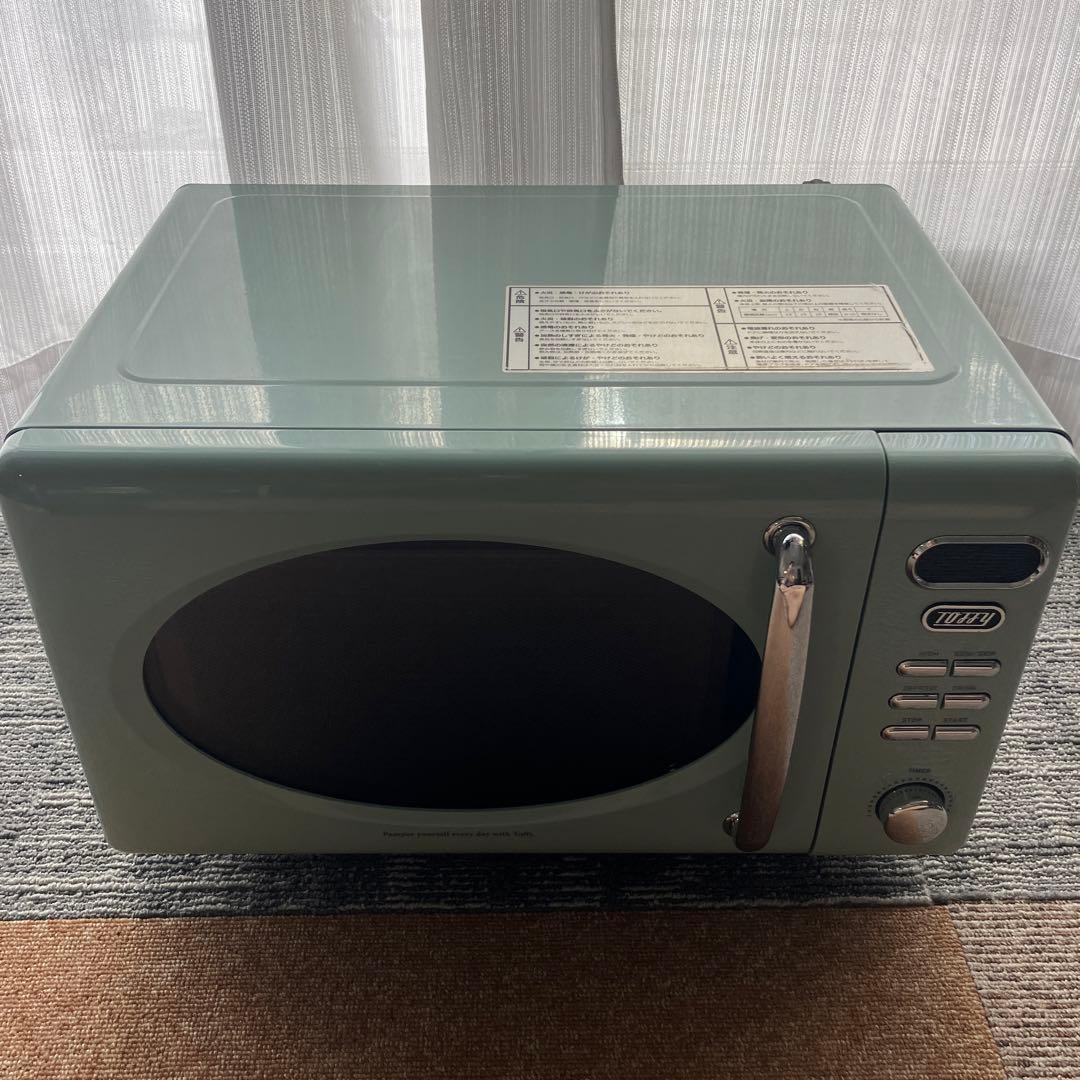 toffy LADONNA K-DR1 グリーン 電子レンジ2021年製