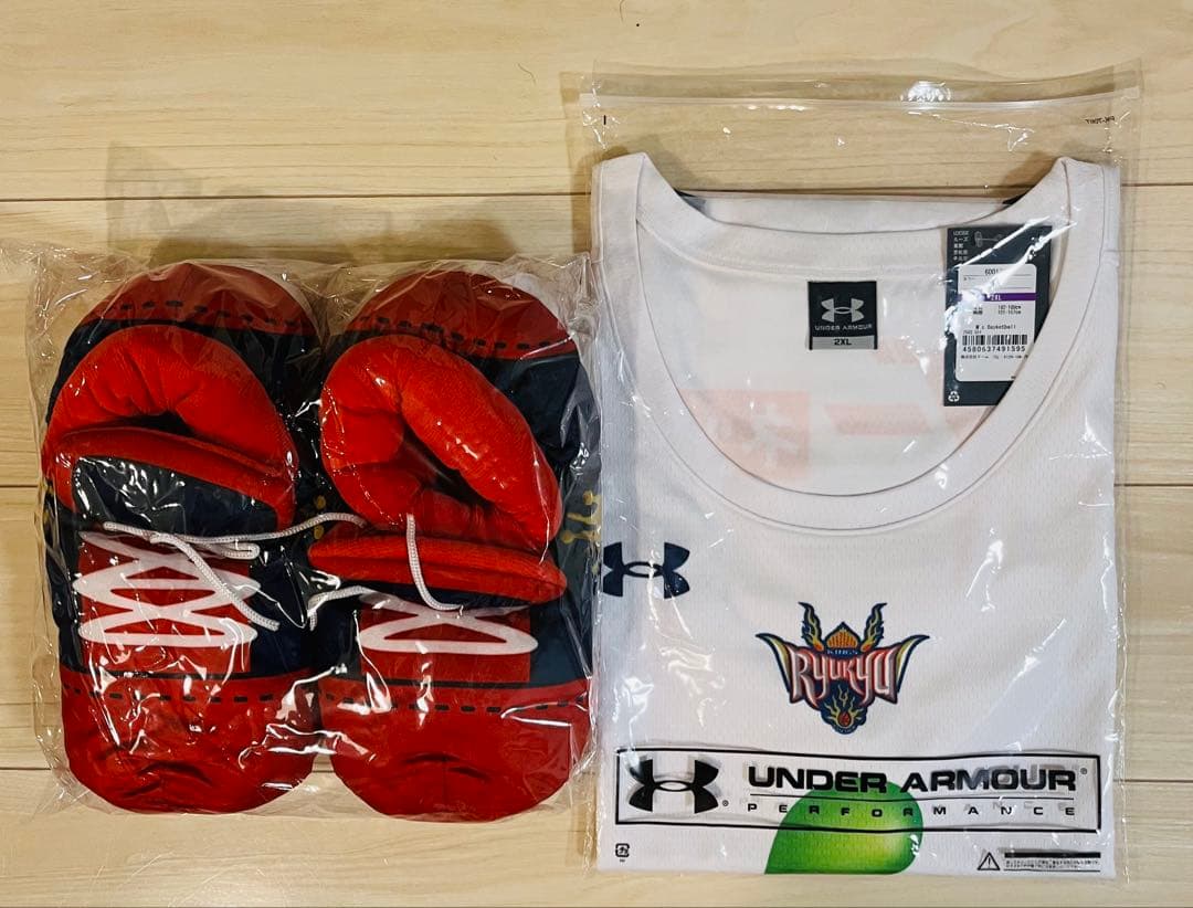 【未使用】琉球ゴールデンキングス　レプリカユニホーム　スリッパセット 2XL