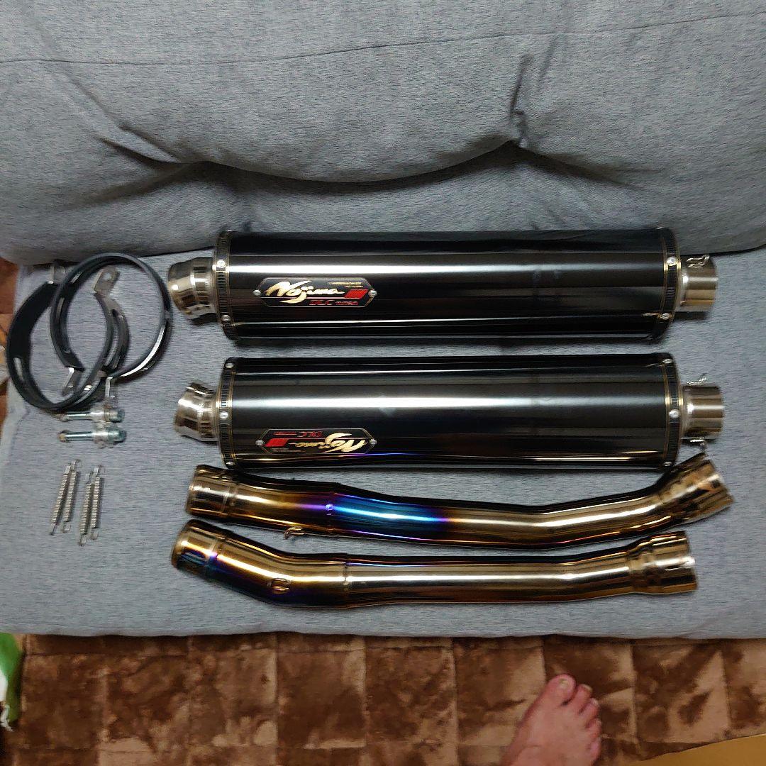 ノジマ 車検対応 チタンスリップオンマフラー「ZX-14R」【ro hi】