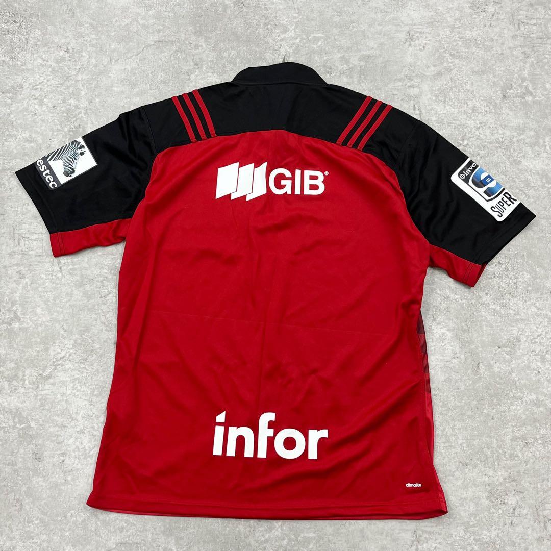 か12★①新品 adidas Crusaders SUPERRUGBY シャツ