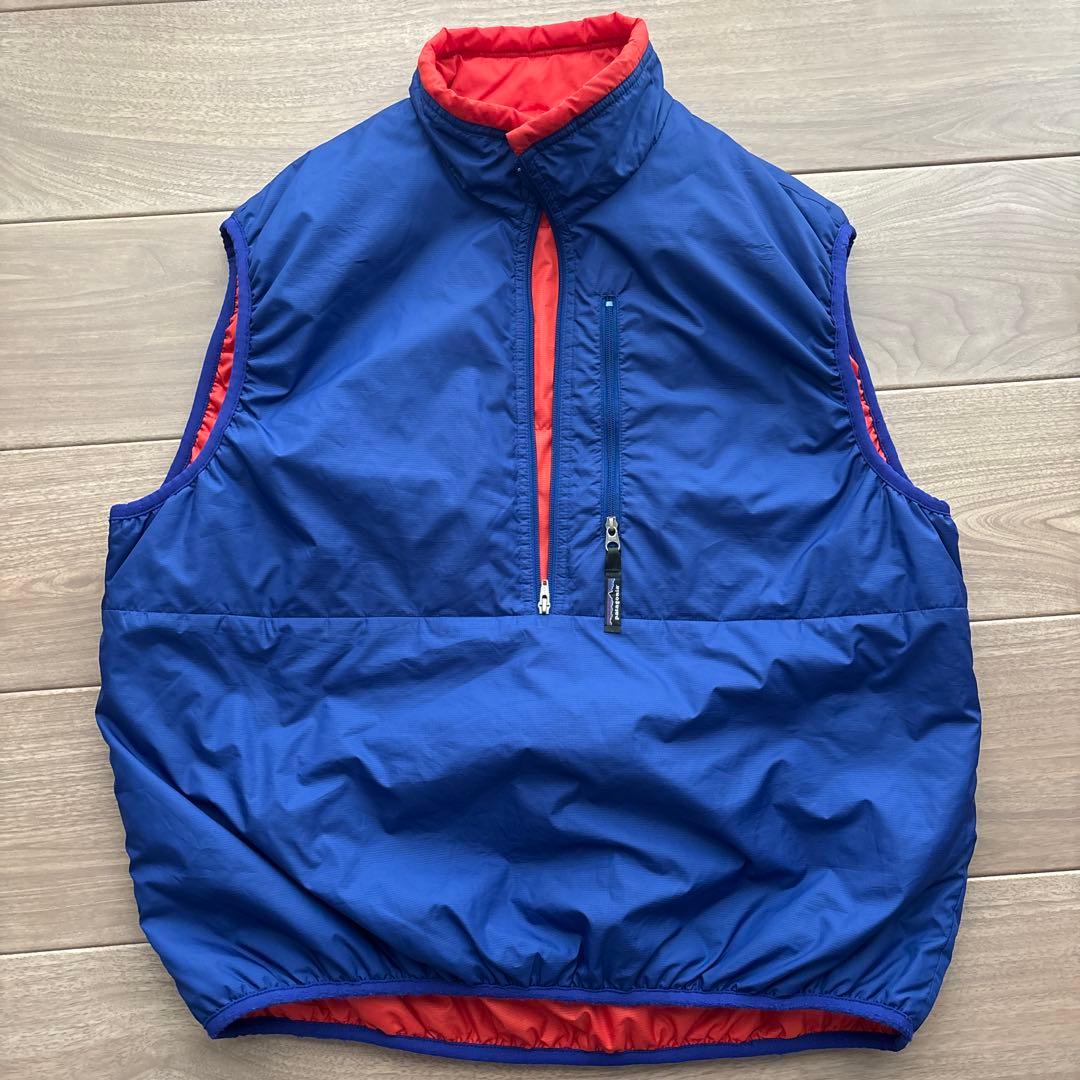 美品　patagonia Lサイズ パフボールベスト　ブルーリボン