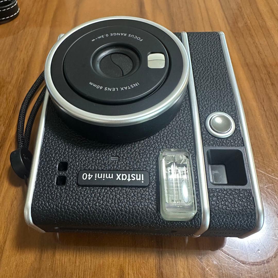 インスタントカメラ チェキ instax mini 40 ケース付き
