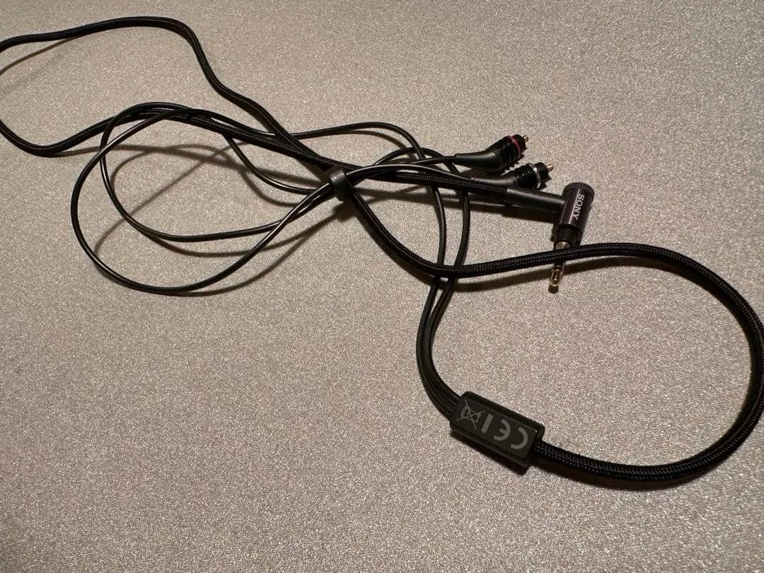 Sony イヤホンXBA-H3 + MUC-M12SM1 ケーブル