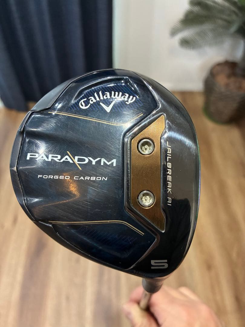 PARADYM パラダイム5W リシャフトVENTUS BLACK TR 6S