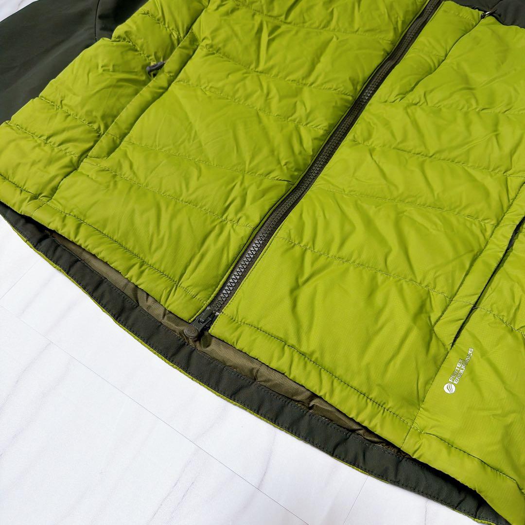 マムート ビレイハイブリッド インシュレーションジャケット グリーン Mサイズ