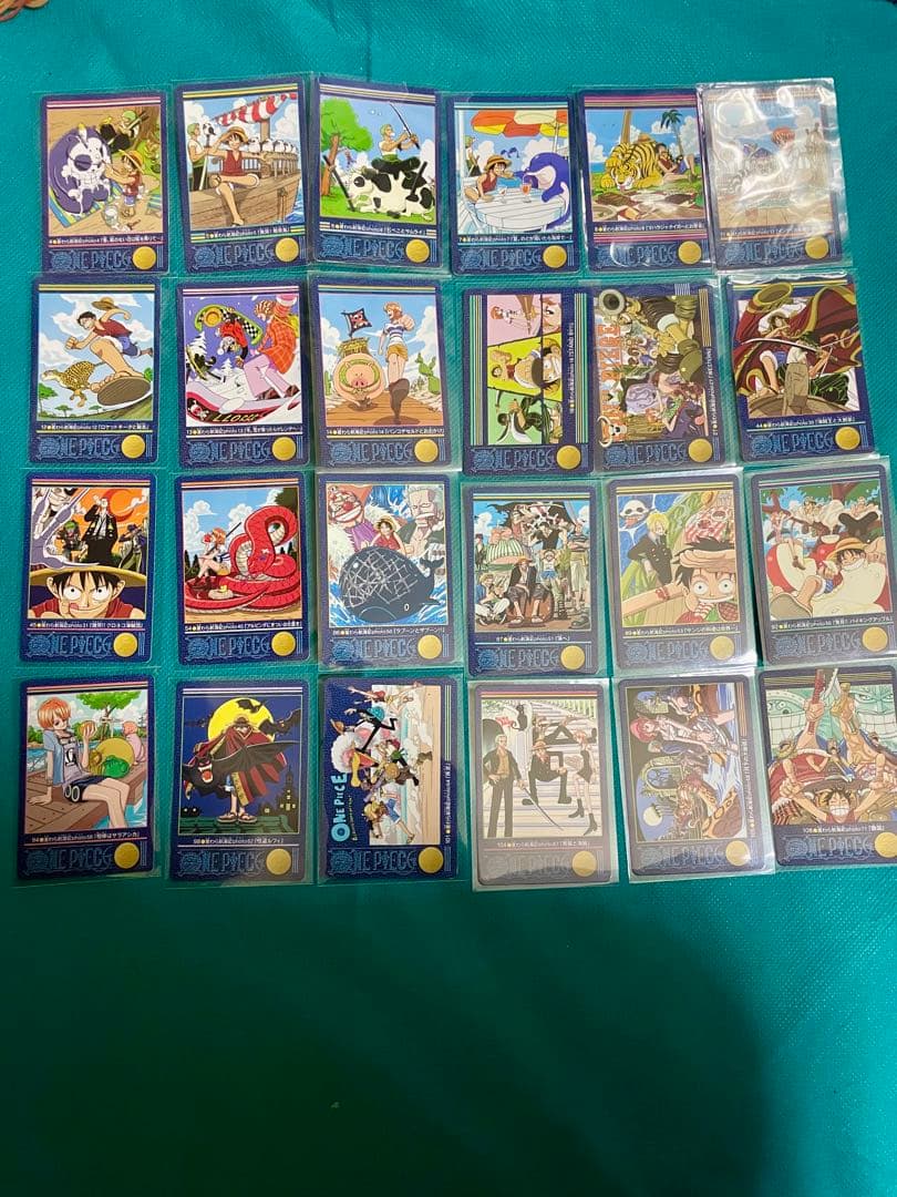 【さんどぱん】ワンピース ビジュアルアドベンチャーカード24枚