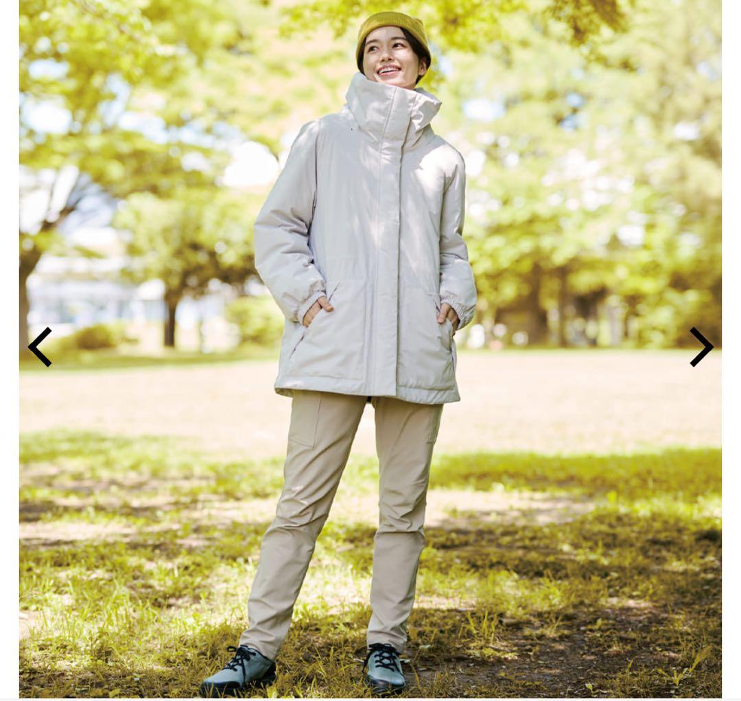 ワークマン エックスシェルター レディース　防水ウォームアウター ベージュ　M