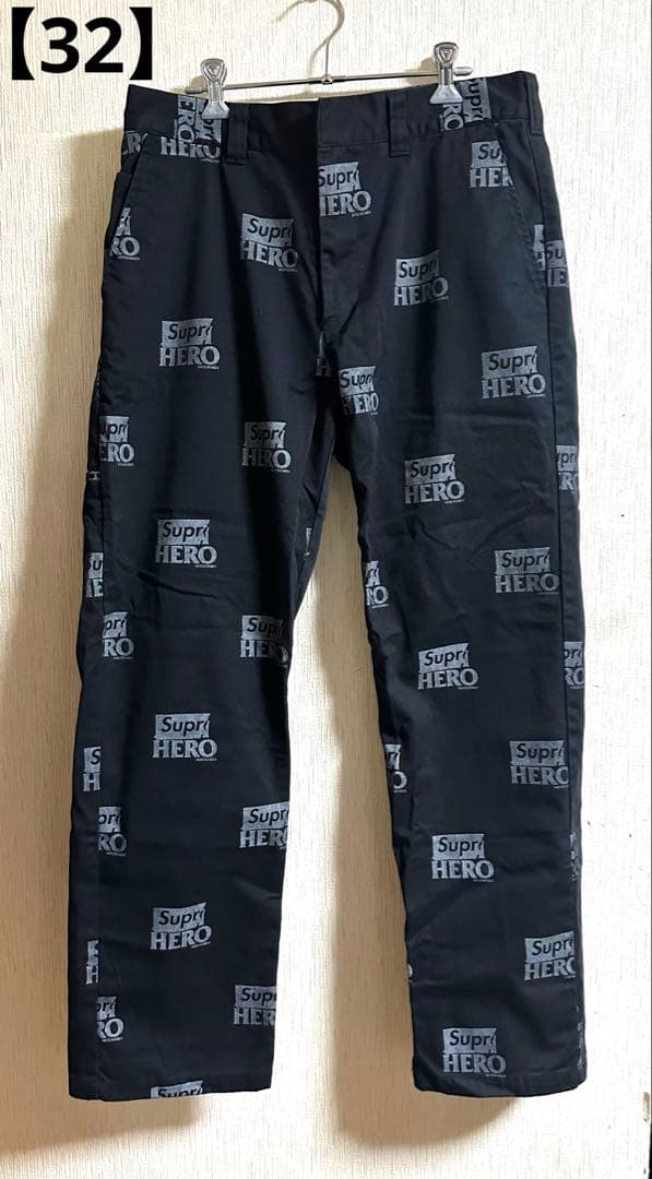 Supreme ANTIHERO Work Pant 黒 Size 32