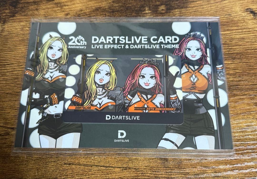 ダーツライブ20周年記念 ダーツライブカード　KENTOO