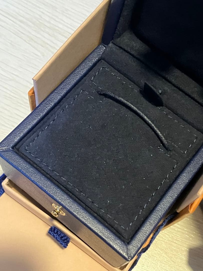 LOUIS VUITTON ネックレスケース　空箱　ギフト箱 4個　ネイビー