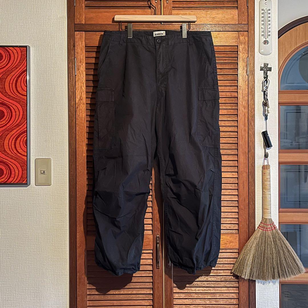 BOWWOW BEAMS別注 カーゴパンツ ブラック 定価36300円