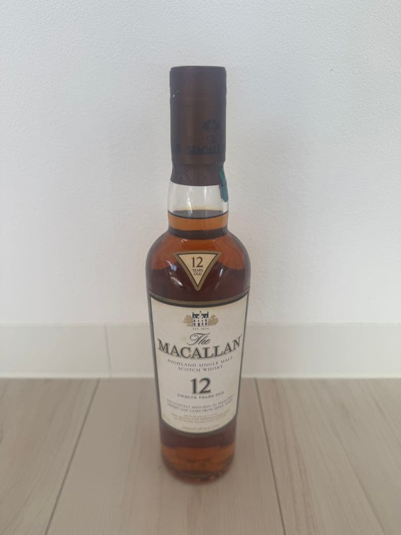 The Macallan 12年 ザマッカランウイスキー 350ml 旧ボトル