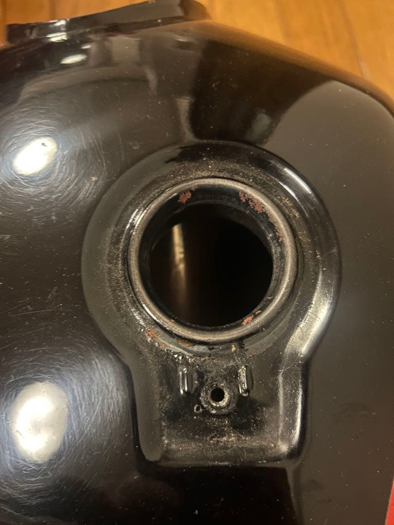 YAMAHA xj400純正タンク xj550xj400D 当時物　エンブレム付