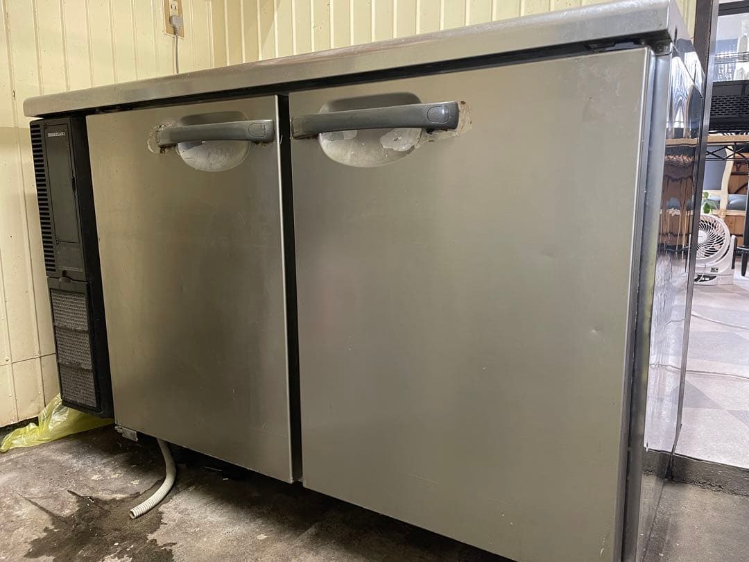 値下げ★【ホシザキ業務用台下冷蔵庫】ステンレス2ドアRT-120PNE 252L