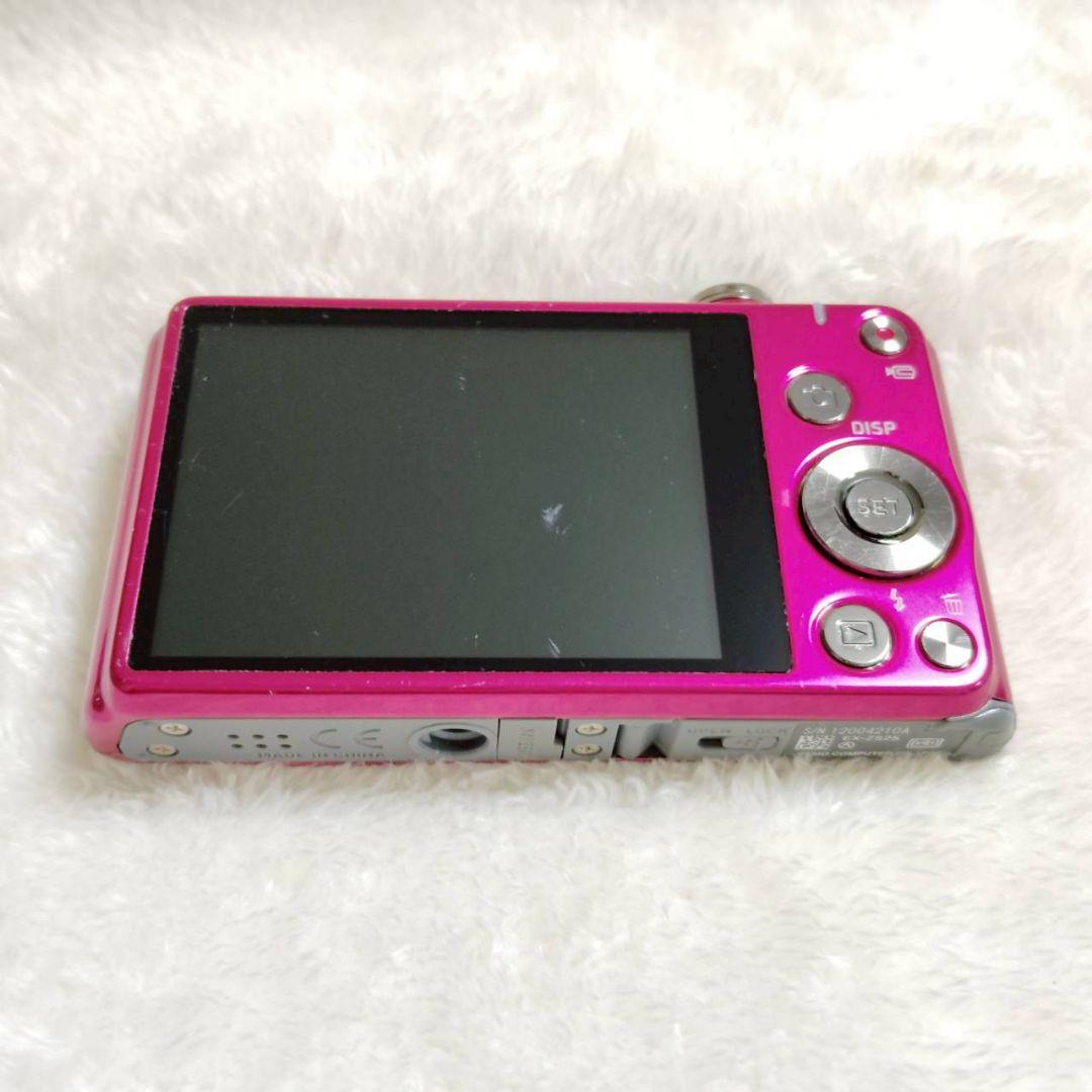 美品✨ CASIO EXILIM EX-ZS25 レッド バッテリー デジカメ