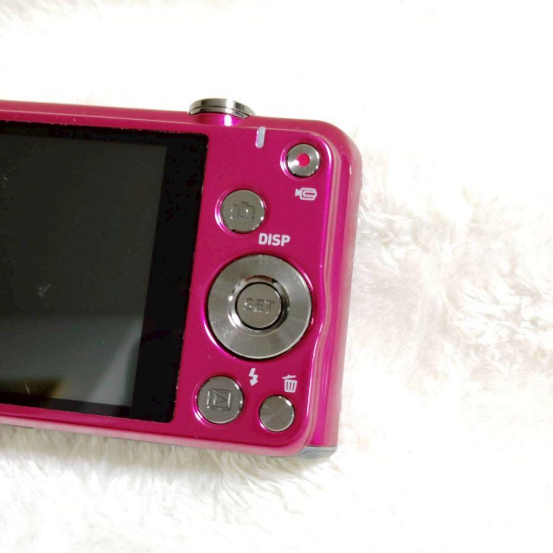 美品✨ CASIO EXILIM EX-ZS25 レッド バッテリー デジカメ