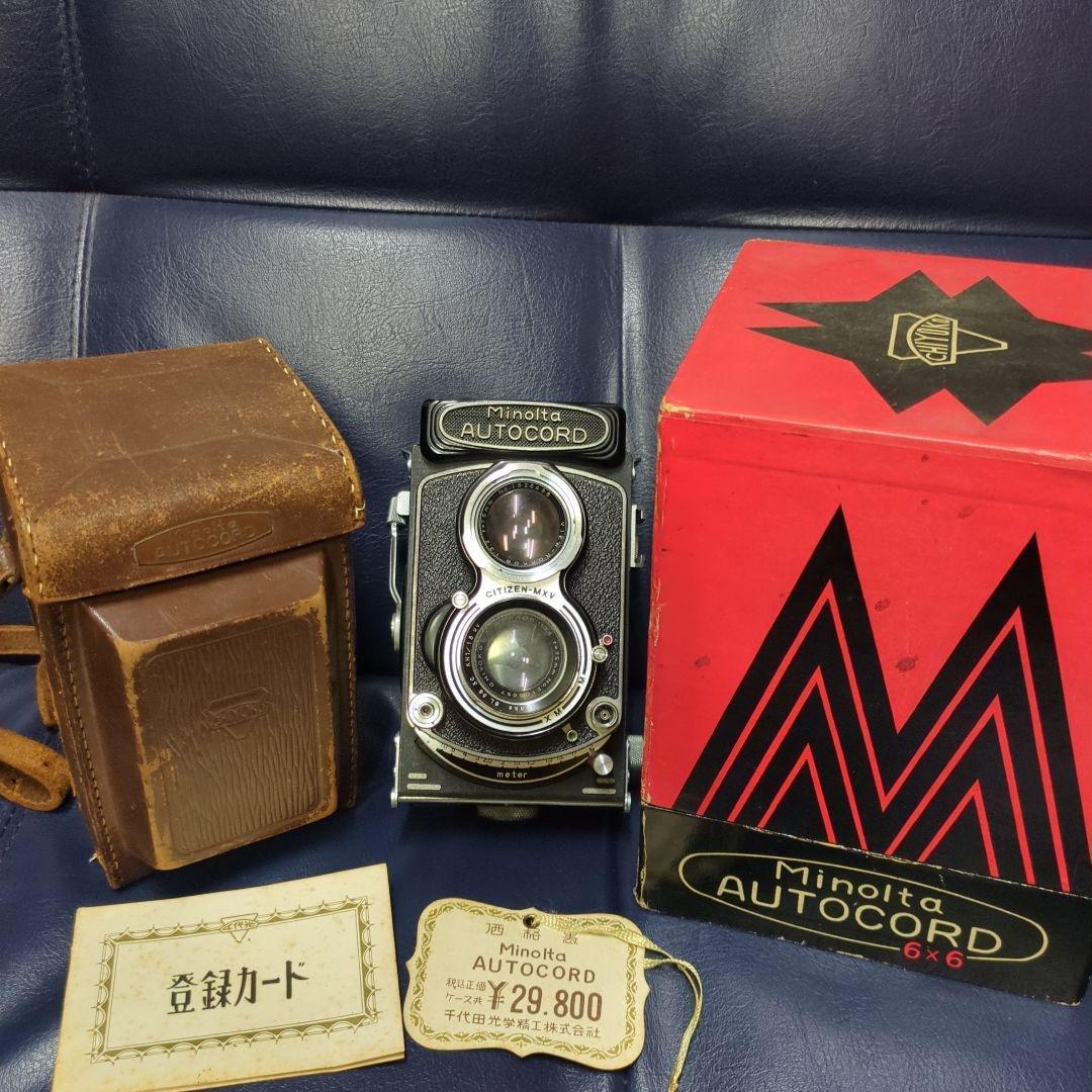 未検品 ジャンクMinolta AUTOCORD 二眼レフカメラ