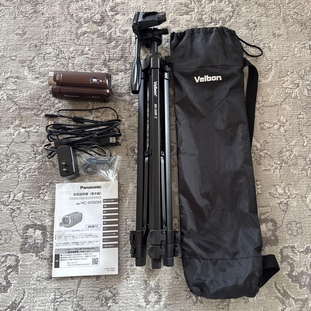 Panasonic HC-W585M FULL HDビデオカメラ