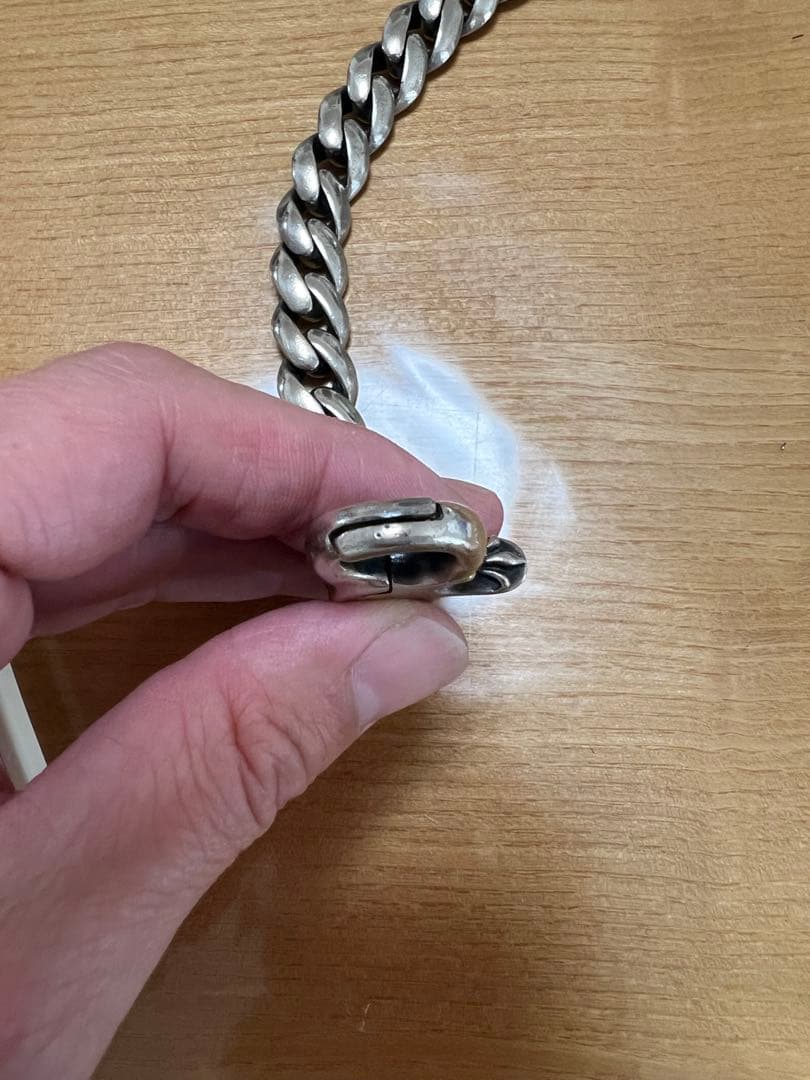 シルバーウォレットチェーン925 クラッシックチェーンウォレット