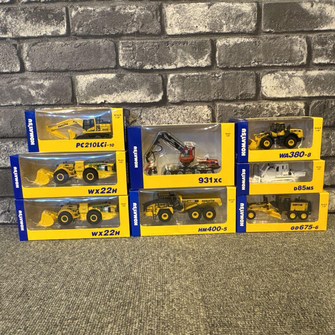 コマツ ミニチュア フィギュア 非売品 おまとめセット