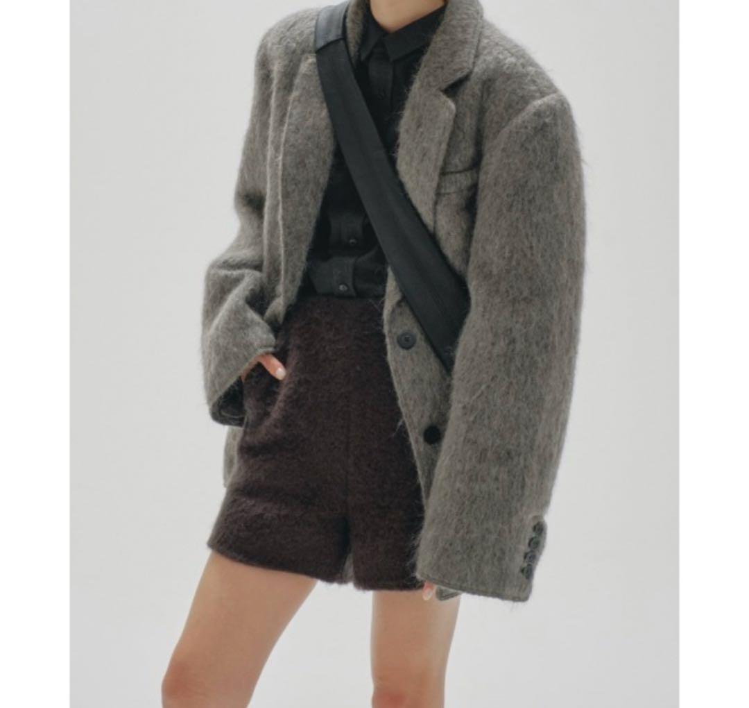 パンツ todayful mohair short pants38