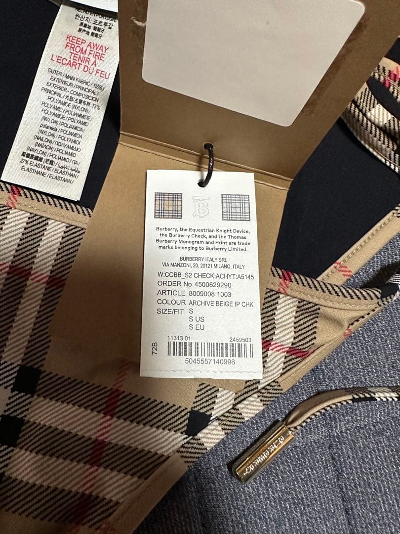 BURBERRY バーバリー タグ付き ビキニ 水着♡