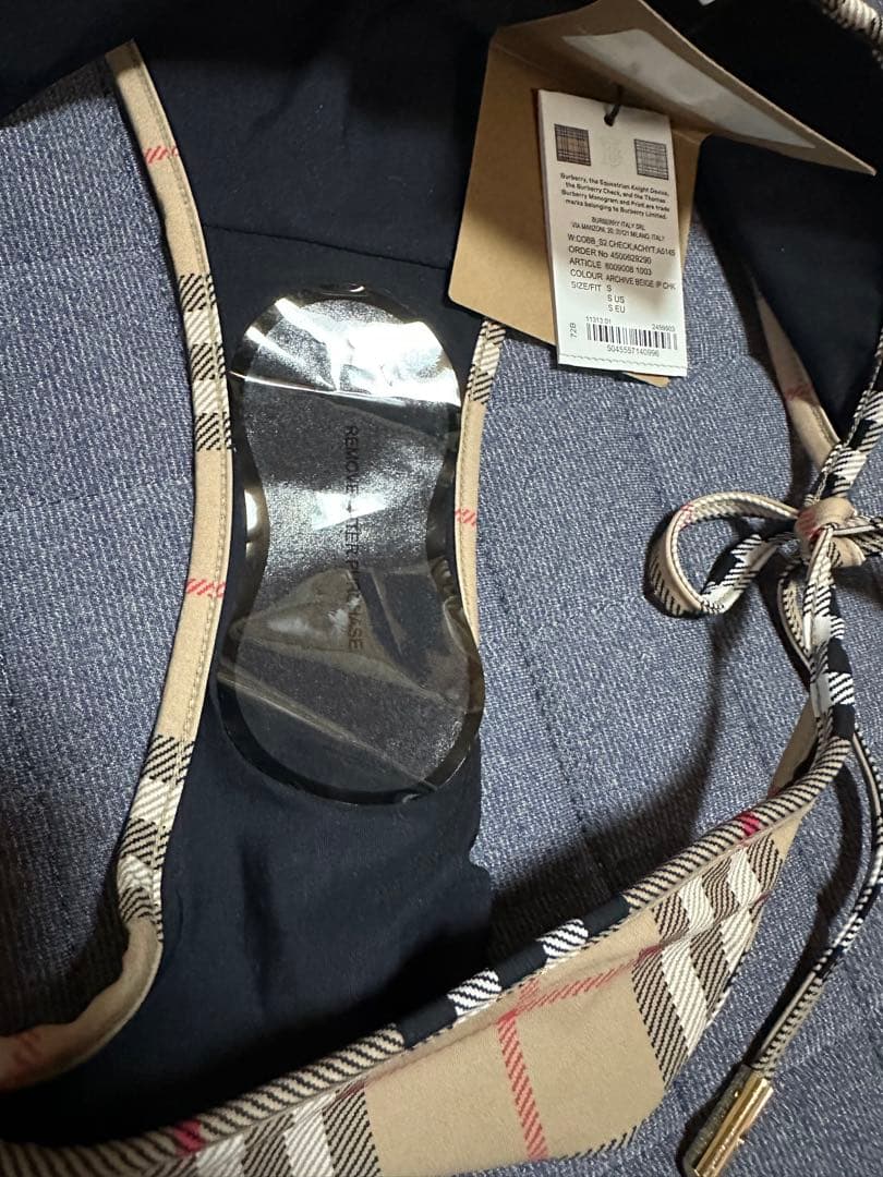 BURBERRY バーバリー タグ付き ビキニ 水着♡