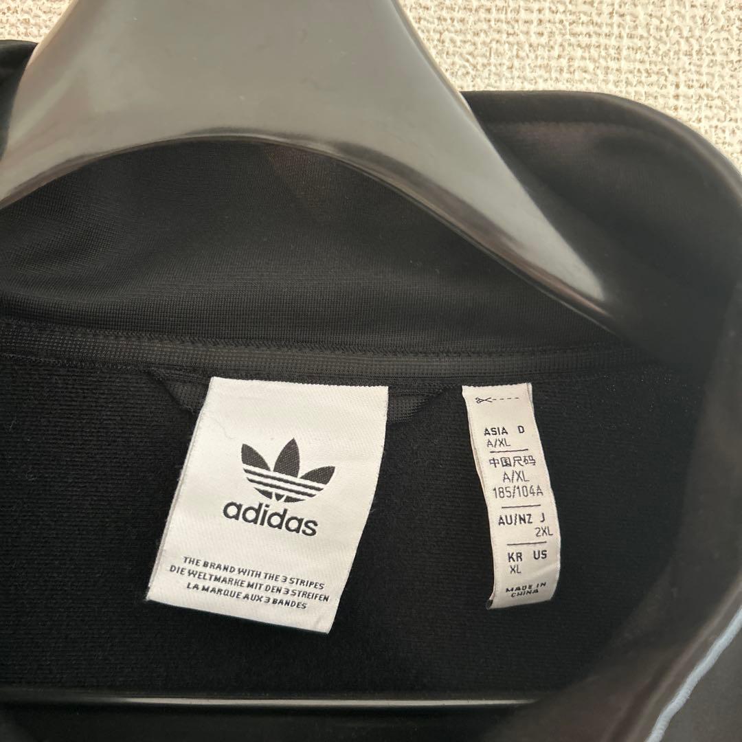 [完売]アディダス トラックジャケット（ジェンダーニュートラル） ブラック XL