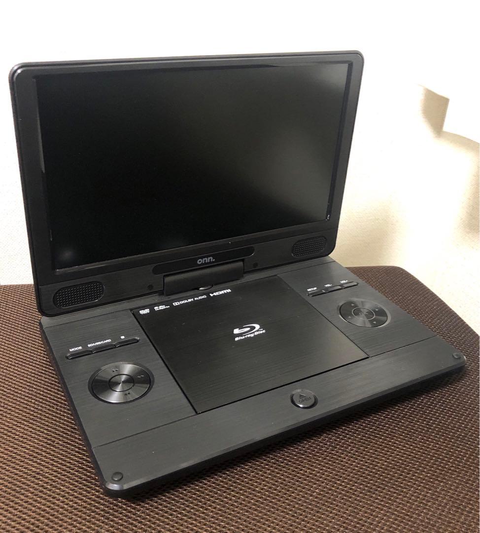 美品　ポータブル　ブルーレイプレーヤー　ONN 11インチ　100009768
