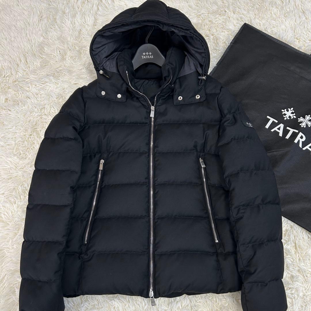 【未使用級】タトラス ドミツィアーノ ダウンジャケット ブラック 黒 03 L