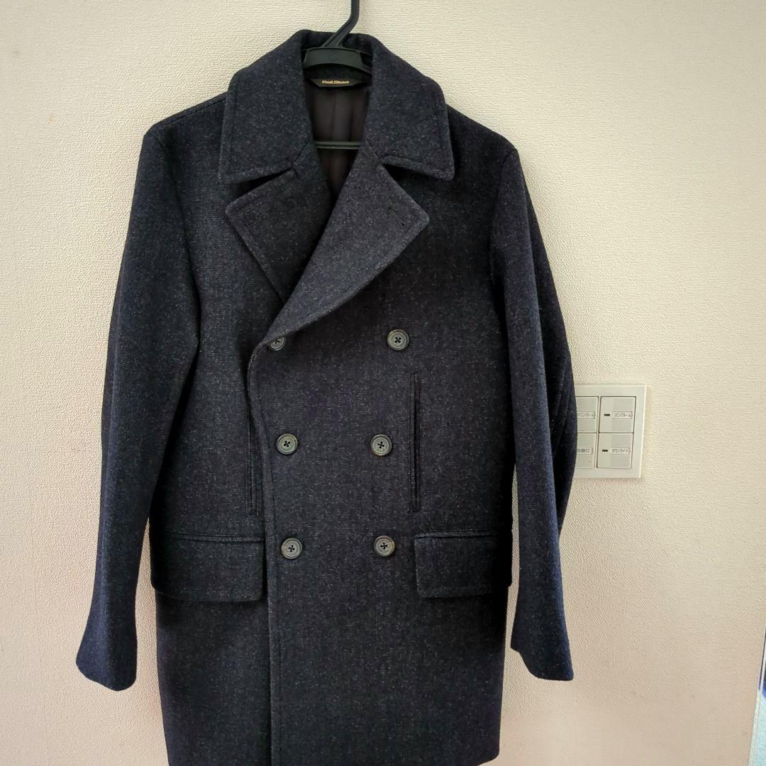 Paul Stuart ダークグレー ピーコート