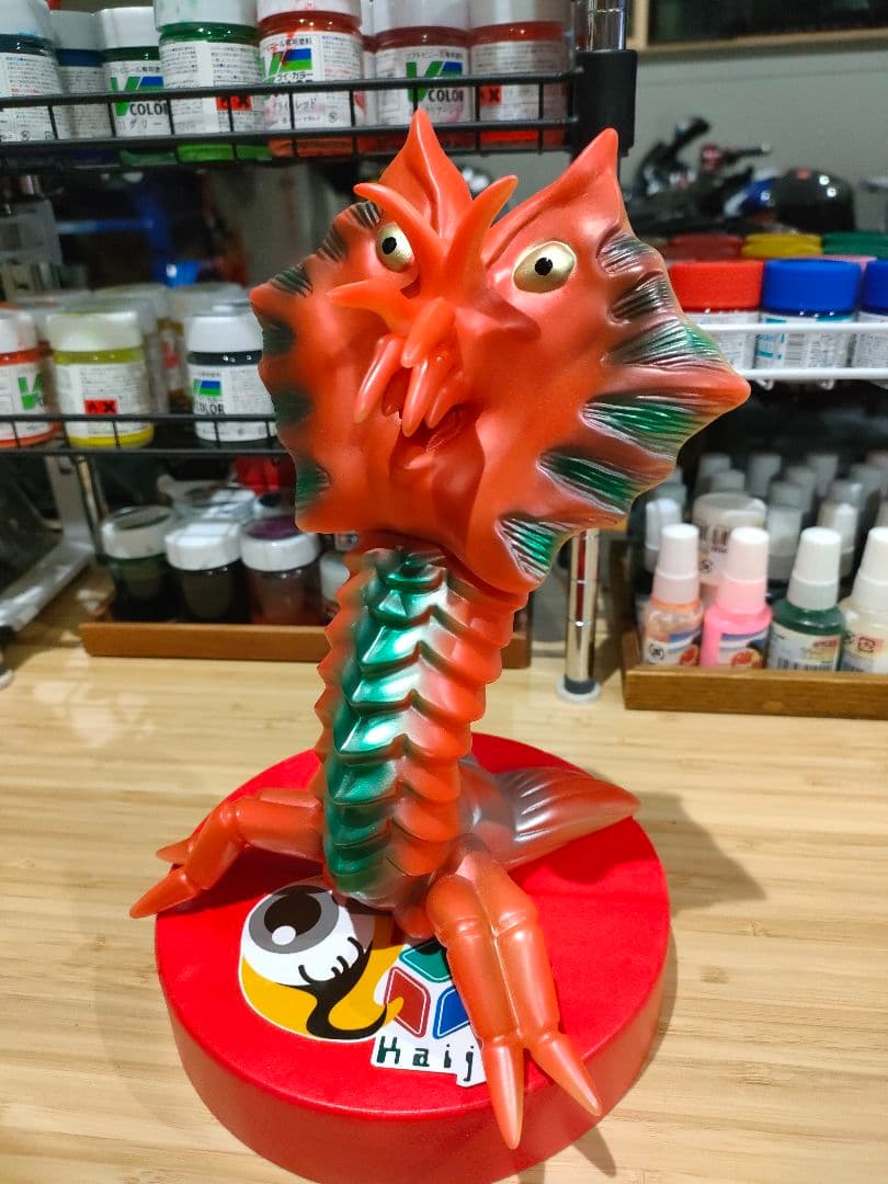 M1号 ビラ星人 ソフビ カスタム塗装 ウルトラセブン 怪獣 ウルトラマン