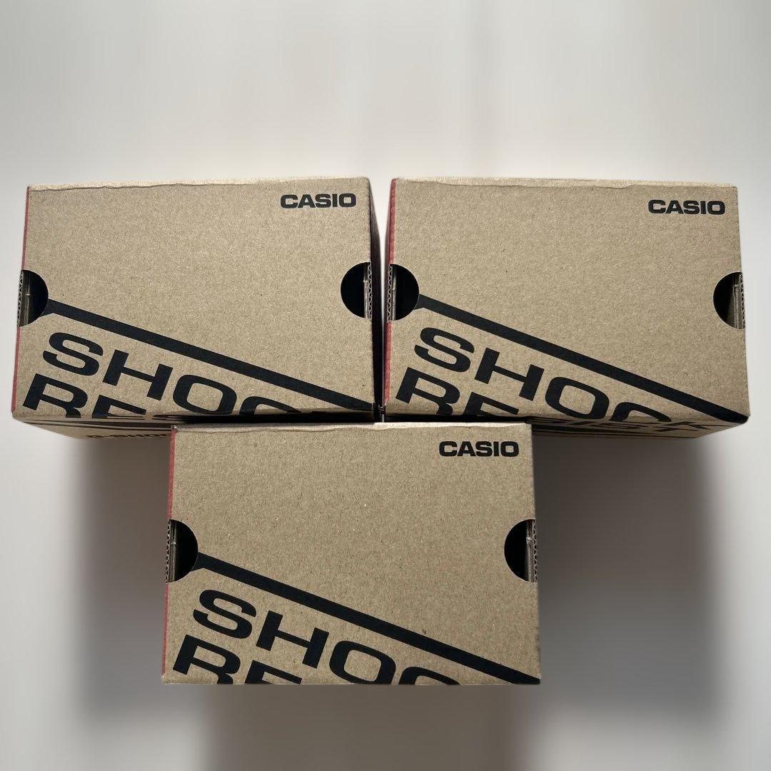 G-SHOCK 3点セット　デジタル時計【未使用・福袋品・保証書付】