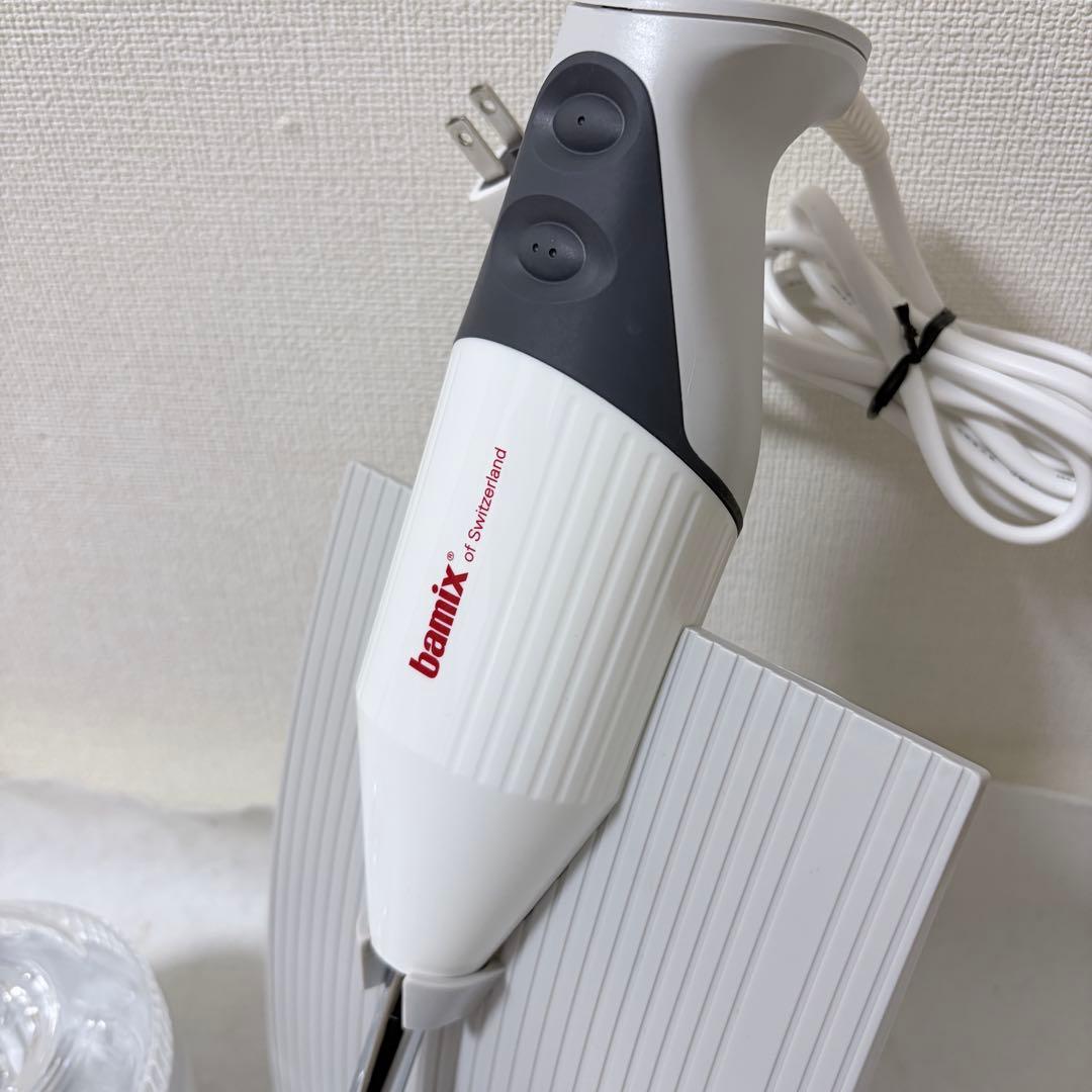 極美品 bamix M300 バーミックス ホワイト ベーシック
