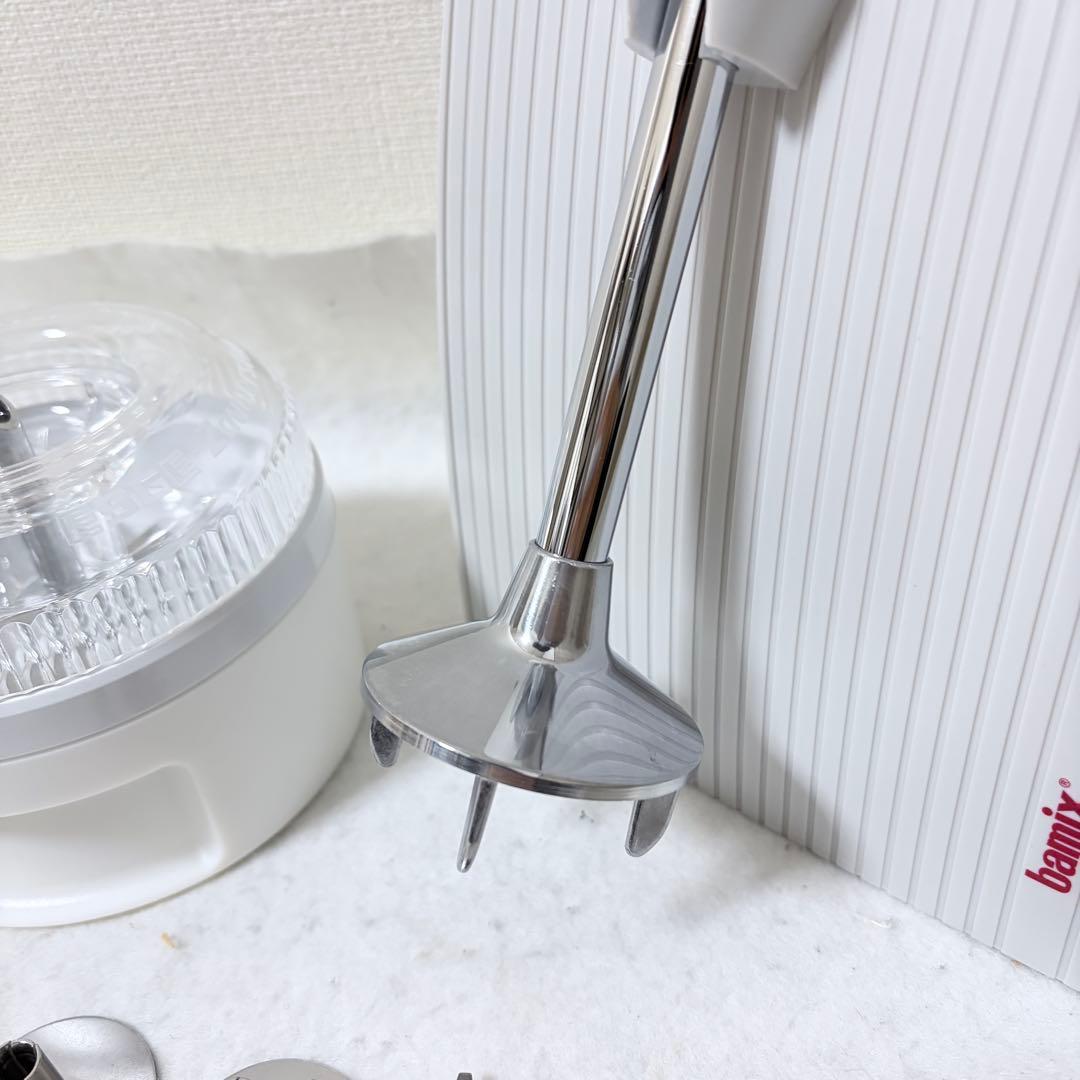 極美品 bamix M300 バーミックス ホワイト ベーシック