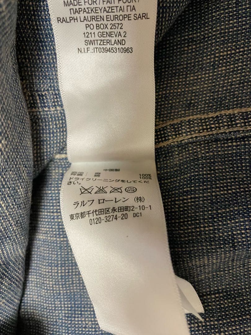 DOUBLE RL SUPPLY CO. インディゴカバーオール Mサイズ美品