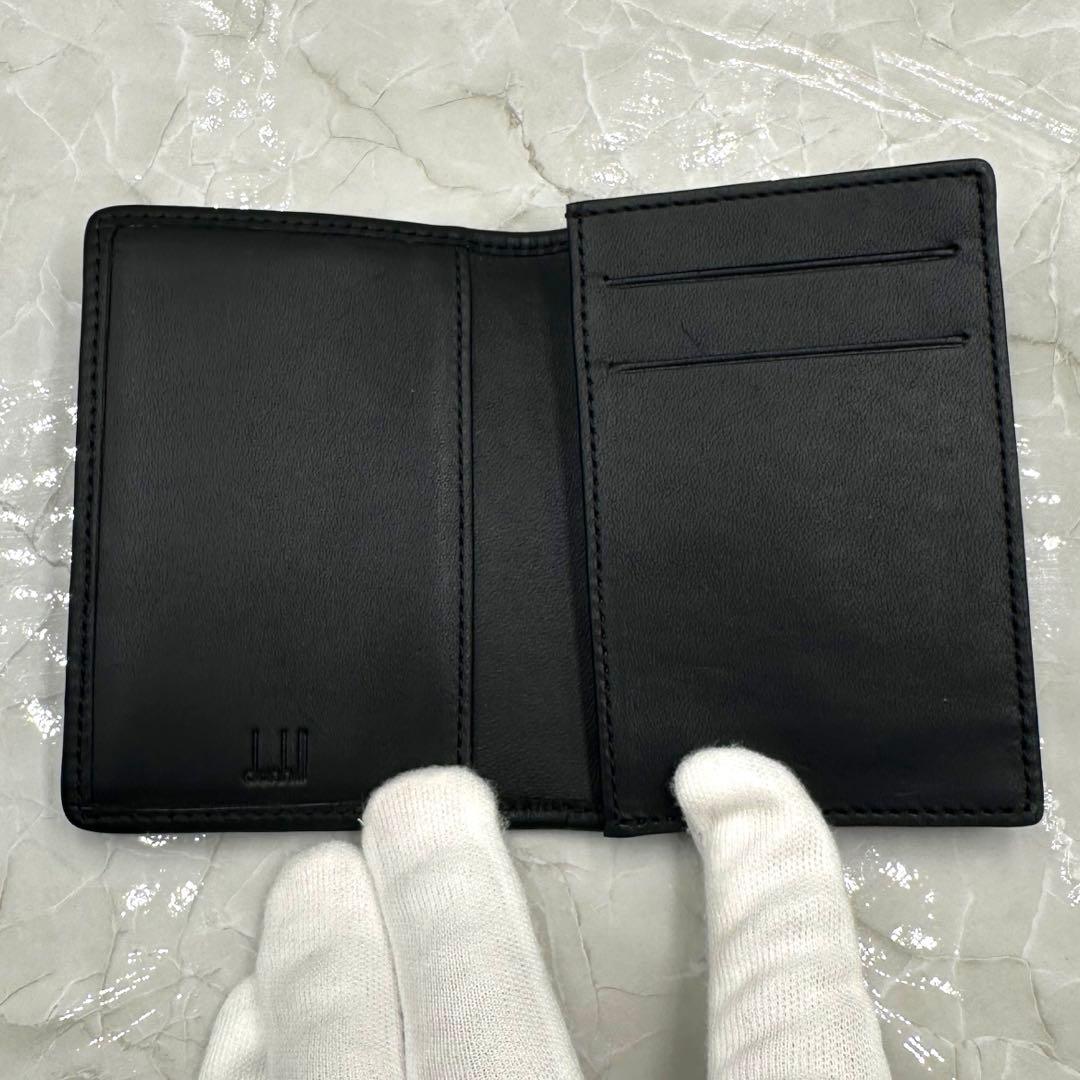 ✨️新品未使用級 dunhill ダンヒル カードケース 名刺入れ ブラック