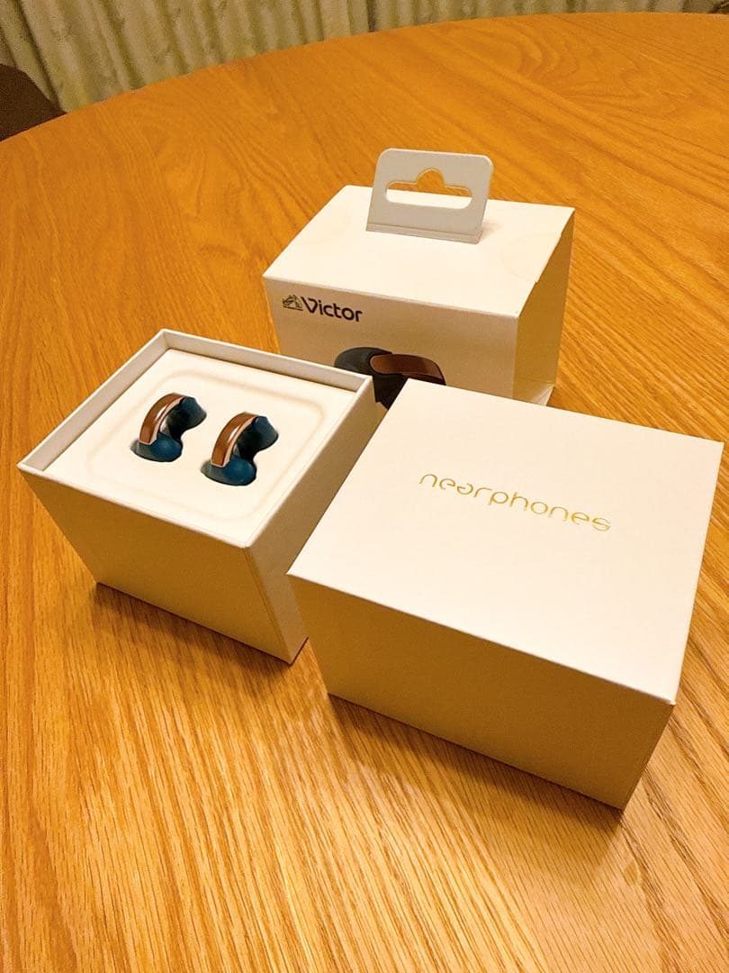 チ*ン様 Victor nearphones HA-NP1T-A [ティールブル