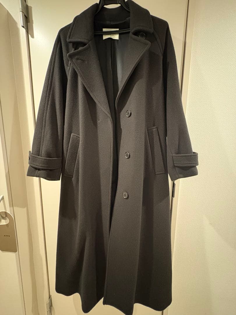 PUBLIC TOKYO カシミヤ混ウールトレンチコート