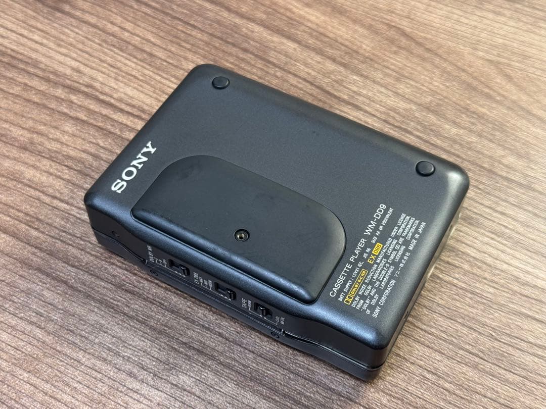 整備済 SONY WALKMAN 最高級モデル カセットプレーヤー WM-DD9