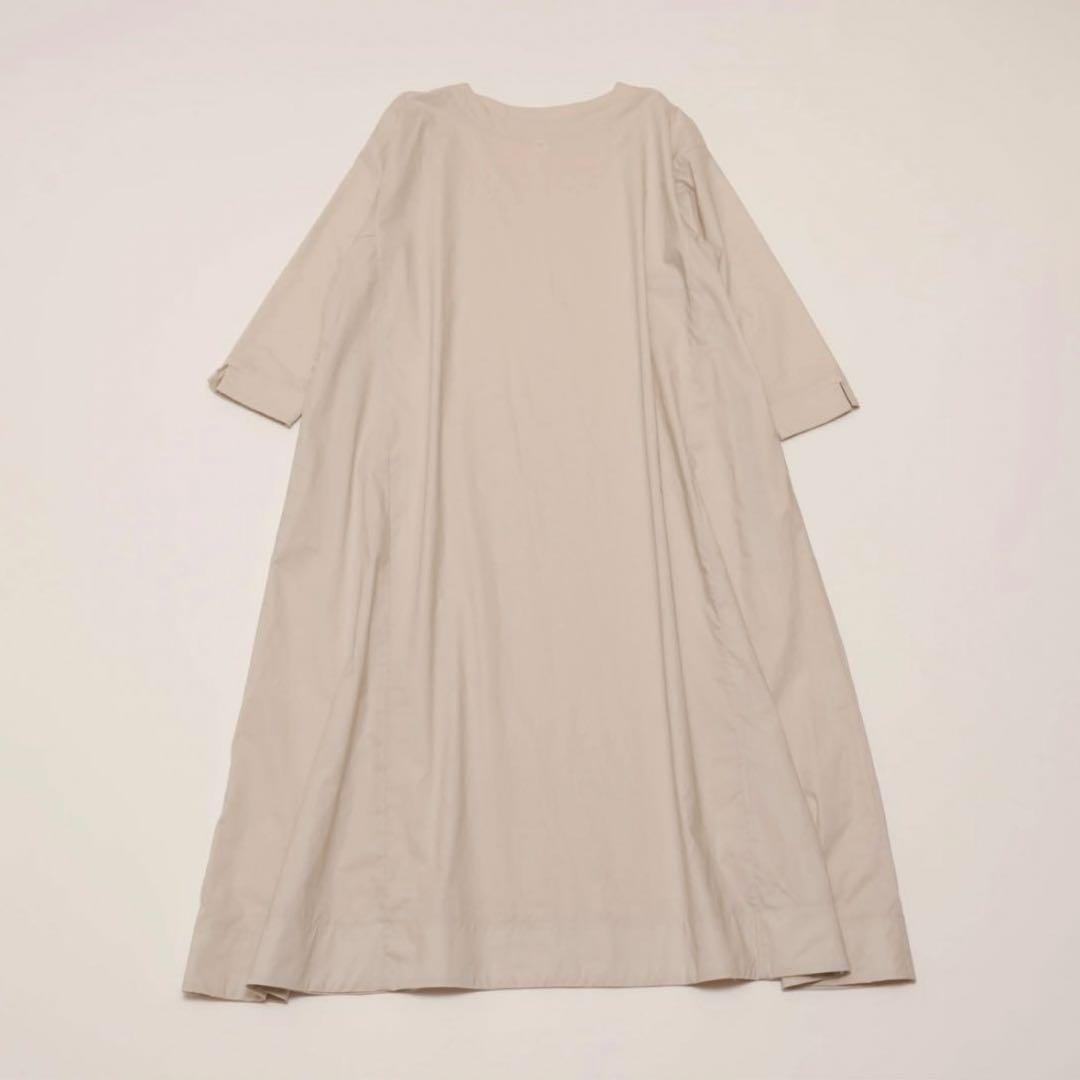 Yoli 2024AW Boat neck onepiece ライトベージュ