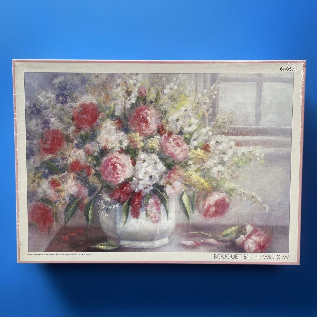 ジグソーパズル　エディス・ファン・デル・ウィッセル　窓辺の花束　未開封