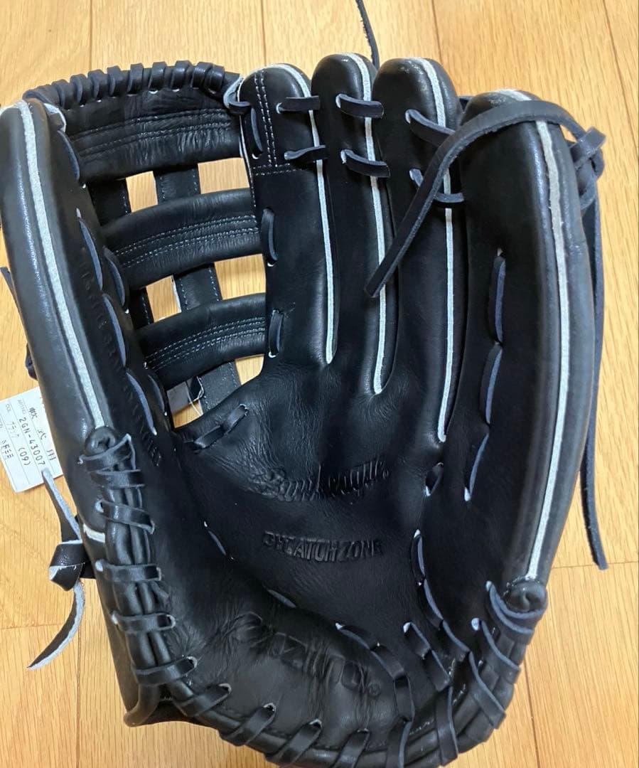 おたんこ　新品未使用品　ミズノ　ビューリーグ軟式外野手用　日本製　青ビュー